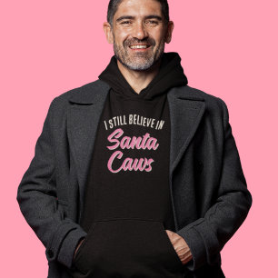 Sudadera Curioso que creo en los Navidades de Santa Caws