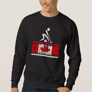 Sudadera Curling Canada Entrenador de fans canadiense Team