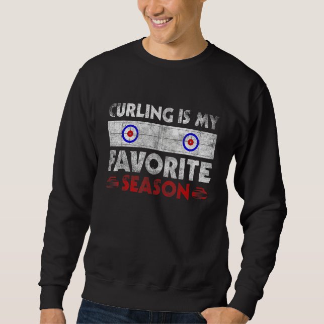 Sudadera Curling Is My Favorite Season Curling House 1 (Anverso)