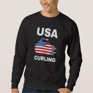 Sudadera Curling Para Hombres Mujeres Curanderas Jugadoras 
