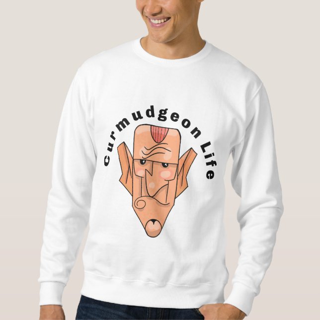 Sudadera Curmudgeon Life (Anverso)