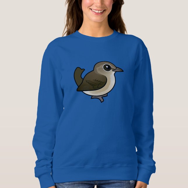 Sudadera Curruca Carrilera Birdorable (Anverso)