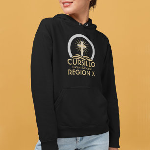 Sudadera Cursillo Cruz Radiante en la Colina Diócesis y Reg