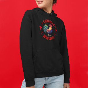Sudadera Cursillo Decolores Gallo Colorido con Cruces