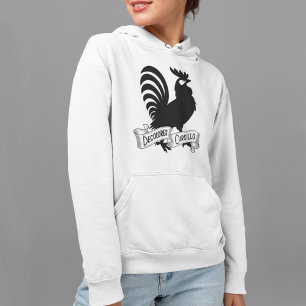 Sudadera Cursillo deColores Silueta de Gallo con Estandarte