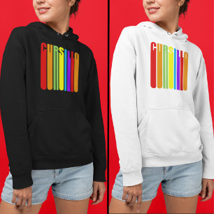 Sudadera Cursillo Texto Alargado Colorido Fe Cristiana