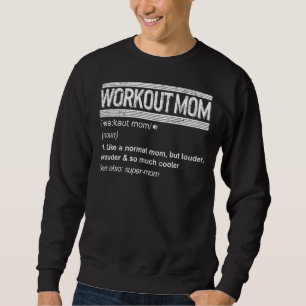 Sudadera Curso de Día de la Madre Mamá Fitness Gym Sport Mu