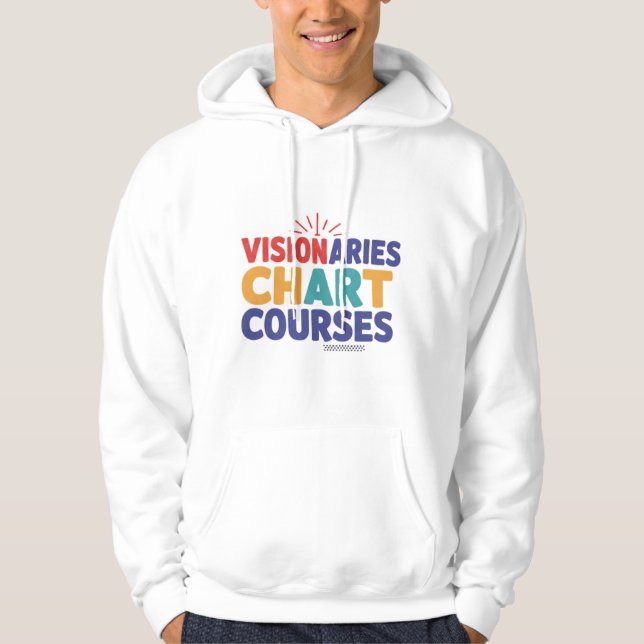 Sudadera Cursos de gráfico de visionarios (Anverso)