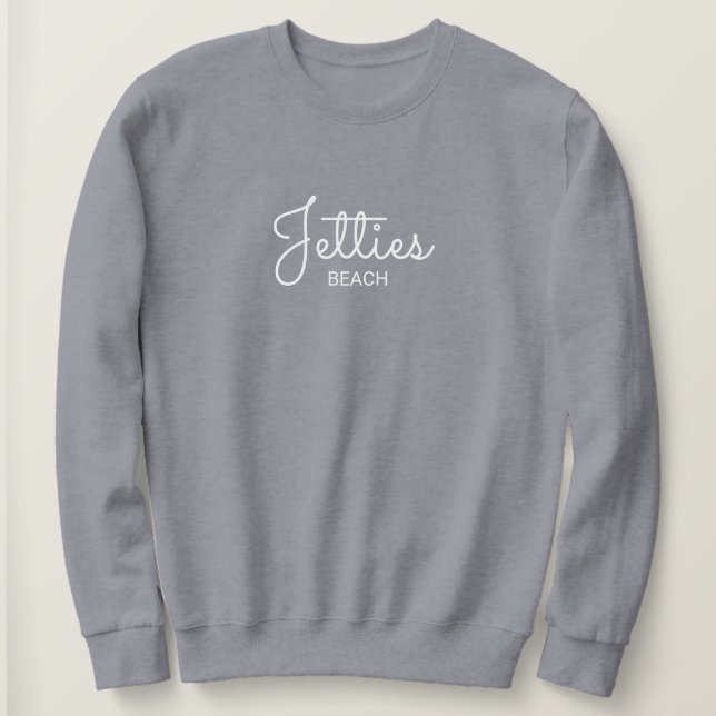 Sudadera Curva de jetties Sweatshirt (Anverso del diseño)