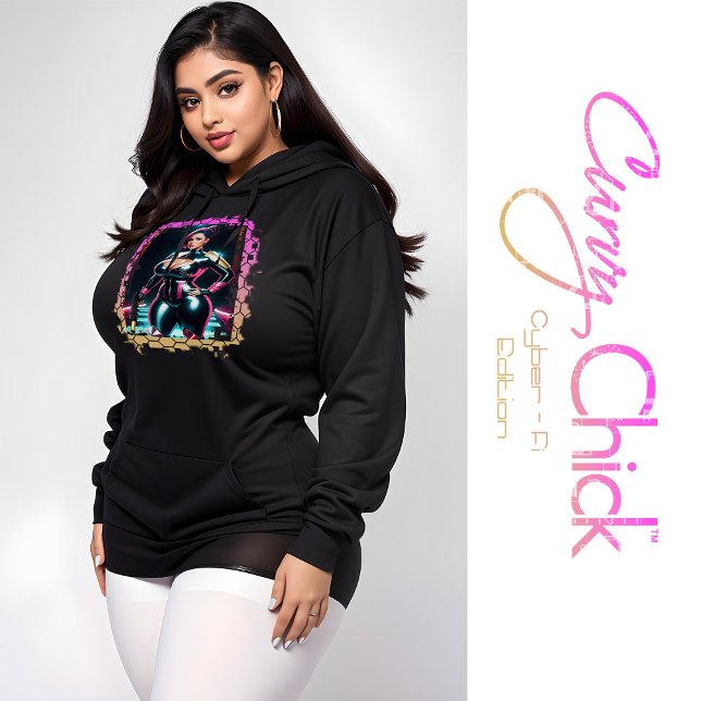 Sudadera Curvy Sci Chick (Subido por el creador)