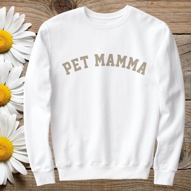 Sudadera Custom Animal Lovers Pet Friend Cat Mom Cute White (Subido por el creador)