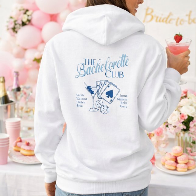 Sudadera Custom Bachelorette Club Hoodie – Personalized  (Subido por el creador)