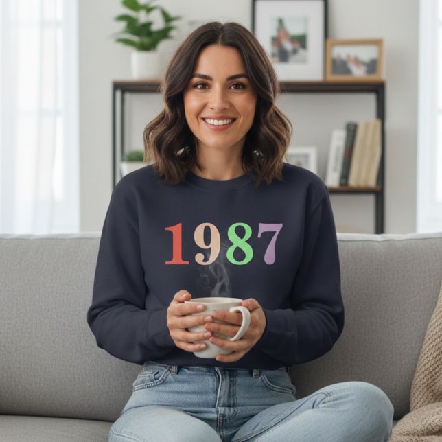Sudadera Custom Birth Year tshirt, Personalized Birthday  (Subido por el creador)