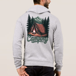 Sudadera Custom Name Camping
