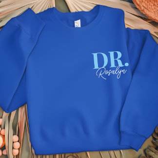 Sudadera Custom Name Medical Sweatshirt Gift for Doctors