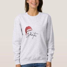 Sudadera Custom Santa Typography Christmas T-Shirt – Beauti