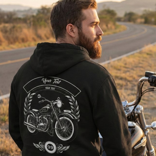 Sudadera Custom Winter Biker Skull Motorcycle Zip Hoodie (Subido por el creador)
