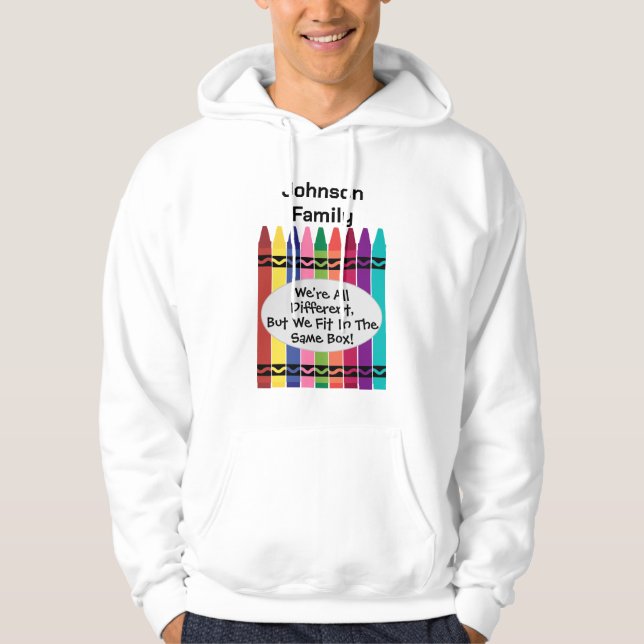 Sudadera Customizable Family Reunion Hoodie Sweatshirt (Anverso)
