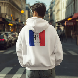 Sudadera Customizable France Flag Soccer Personalized 