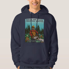 Sudadera Customize Firewood Sales Business Promotional