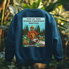 Sudadera Customize Firewood Sales Business Promotional