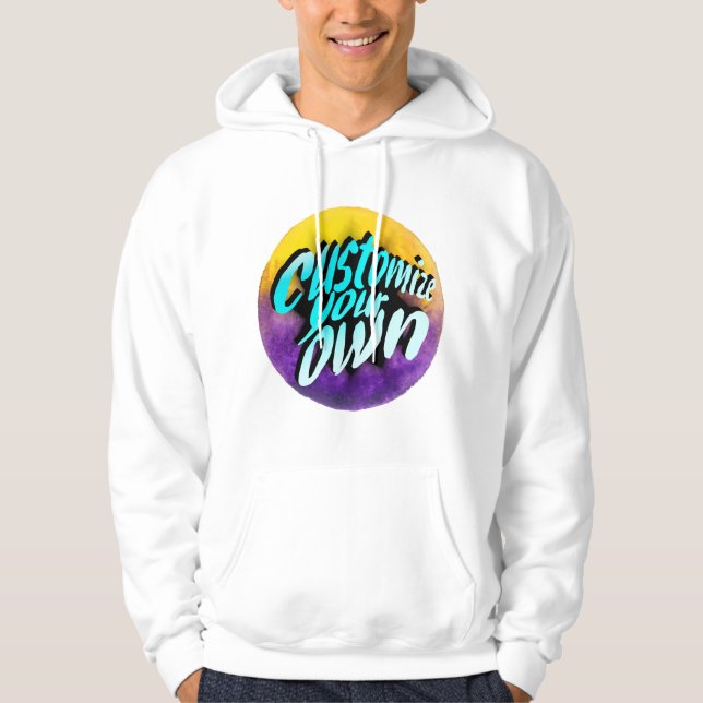 Sudadera Customize Your Own – Personalized Design Template (Anverso)