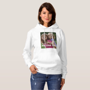 Sudadera Customized with 2 and text