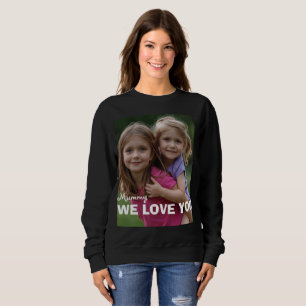 Sudadera Customized with 2 and text