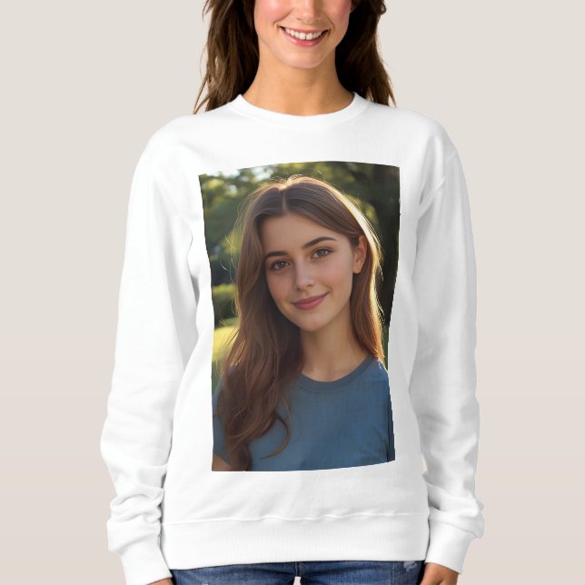 Sudadera Customized with two photos (Anverso)