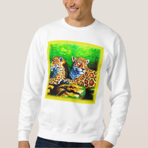 Sudadera Cuta pintura de los jaguares. ¡Hazte con una en Za