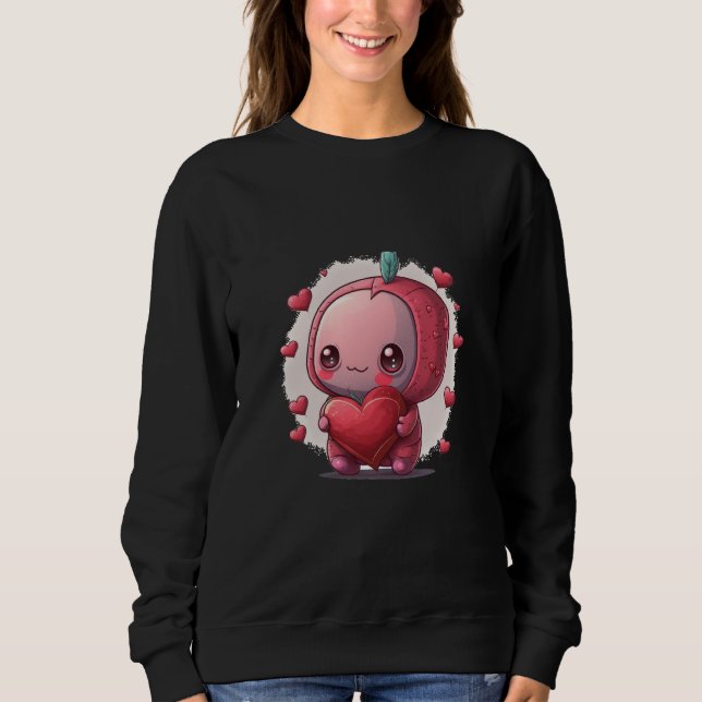 Sudadera Cute adorable unique Happy Valentine's Day buddies (Anverso)