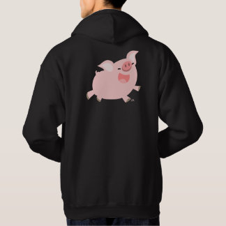 Sudadera Cute Alegre Personalizado Pig Hoodie