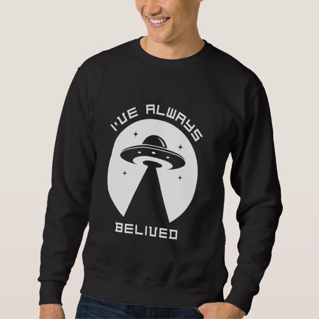 Sudadera Cute Alien Tema OVNI Lover Gift Green Alien Birthd (Anverso)