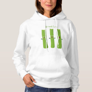 Sudadera Cute apio palitos trio verduras personalizados