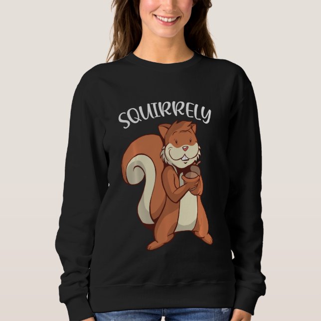 Sudadera Cute ardilla ardilla ardilla Graciosa (Anverso)