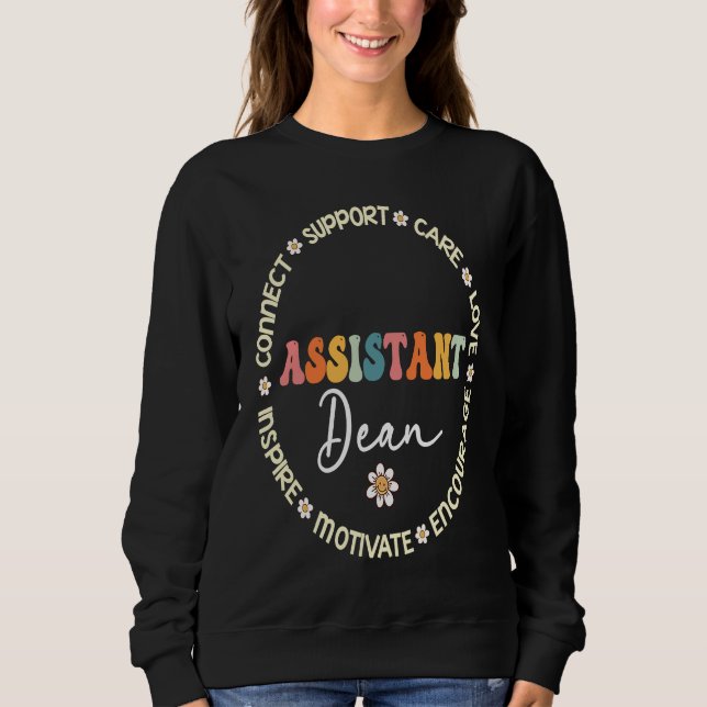 Sudadera Cute Assistant Dean Squad Appreciation Week back t (Anverso)