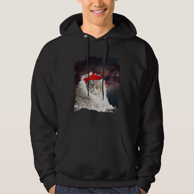 Sudadera Cute Astro Space Cat In Universe (Anverso)