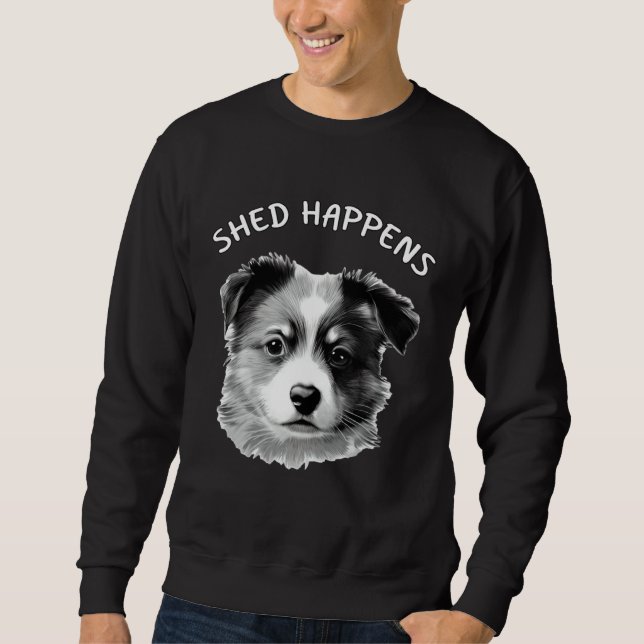 Sudadera Cute Aussie Shepherd Australian Shepherd Saying Sh (Anverso)
