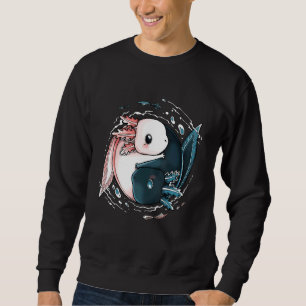Sudadera Cute Axolotl Yin Yang Plush Mascotas Yin Yang Rept