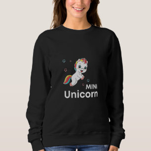 Sudadera Cute baby unicorn Moderno