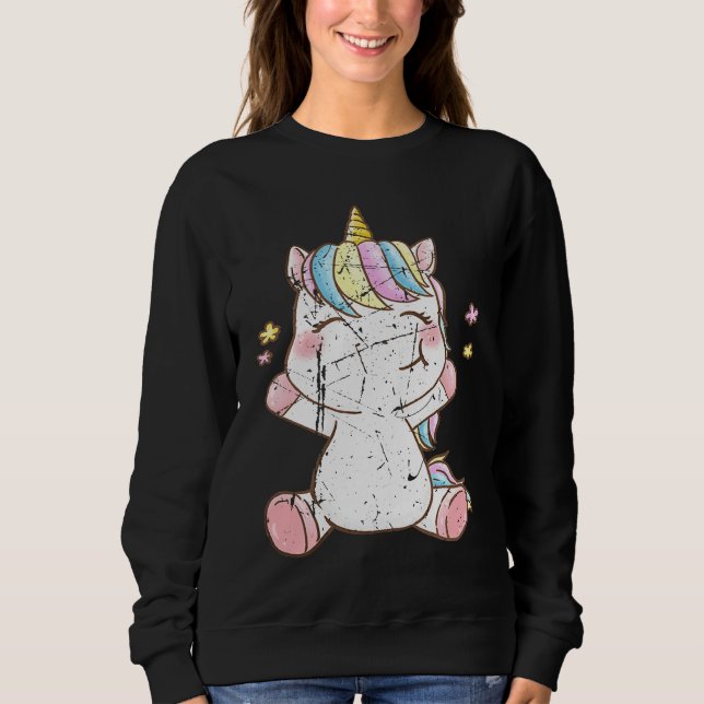 Sudadera Cute Baby Unicorn Unicorns Magical Creature Fans (Anverso)