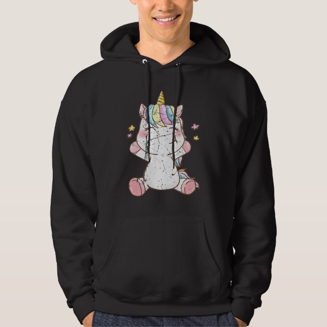 Sudadera Cute Baby Unicorn Unicorns Magical Creature Fans (Anverso)