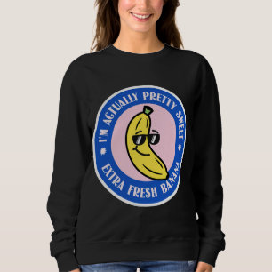 Sudadera Cute Banana Lover Cita Kawaii Style Funny Tropica