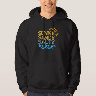 Sudadera Cute Beach Sunny Sandy Salty