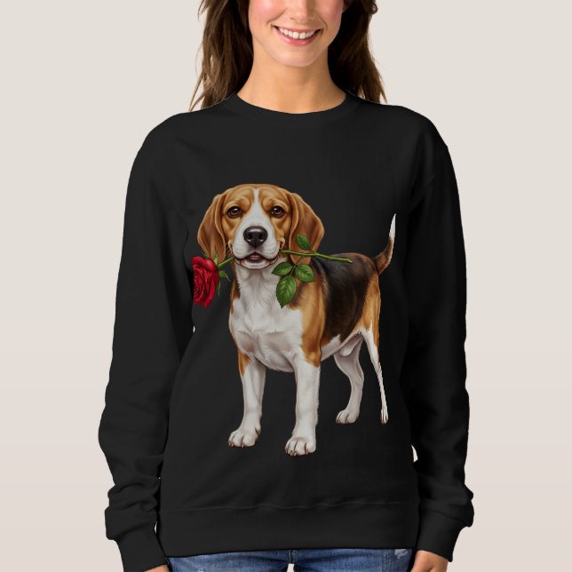 Sudadera ‏Cute Beagle Dog (Anverso)
