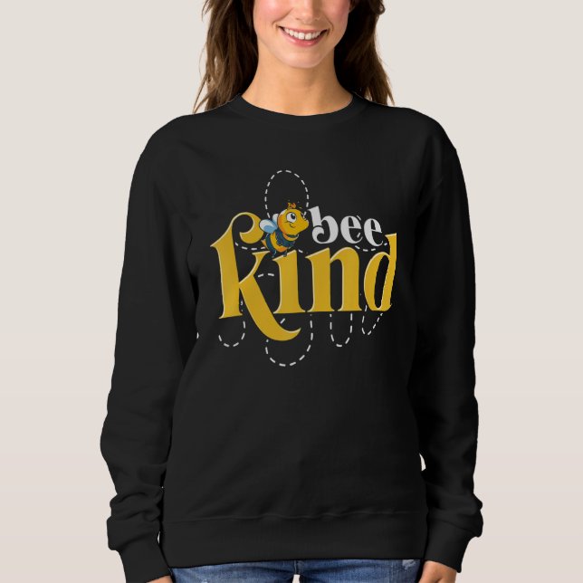 Sudadera Cute Bee Kind Beekeeper Apiculturista Honey Bee (Anverso)