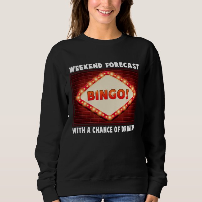 Sudadera Cute Bingo Design For Casino Game Bingo Lover 3 (Anverso)
