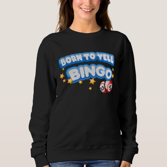 Sudadera Cute Bingo Design For Casino Game Bingo Lover 5 (Anverso)