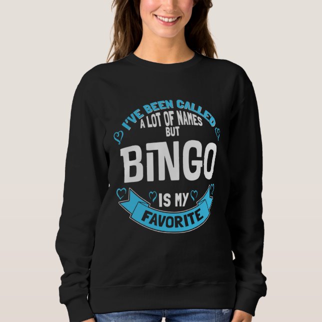 Sudadera Cute Bingo for Grandmother   for Bingo (Anverso)