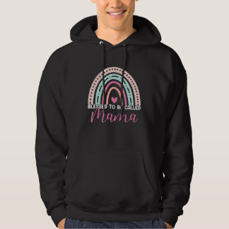 Sudadera Cute Blessed To Be Called Mama Rainbow Mom Grandma